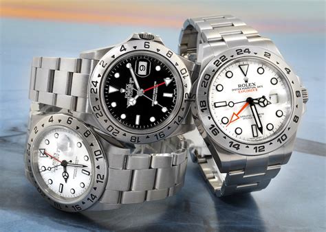 rolex explorer ii band size|Rolex Explorer II size difference.